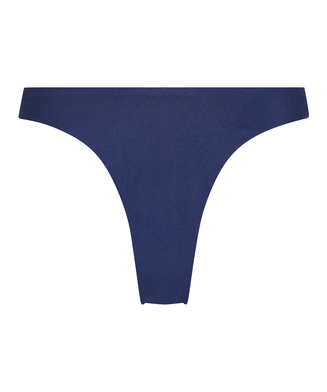 Bikini-underdel med höga ben Luxe, blå