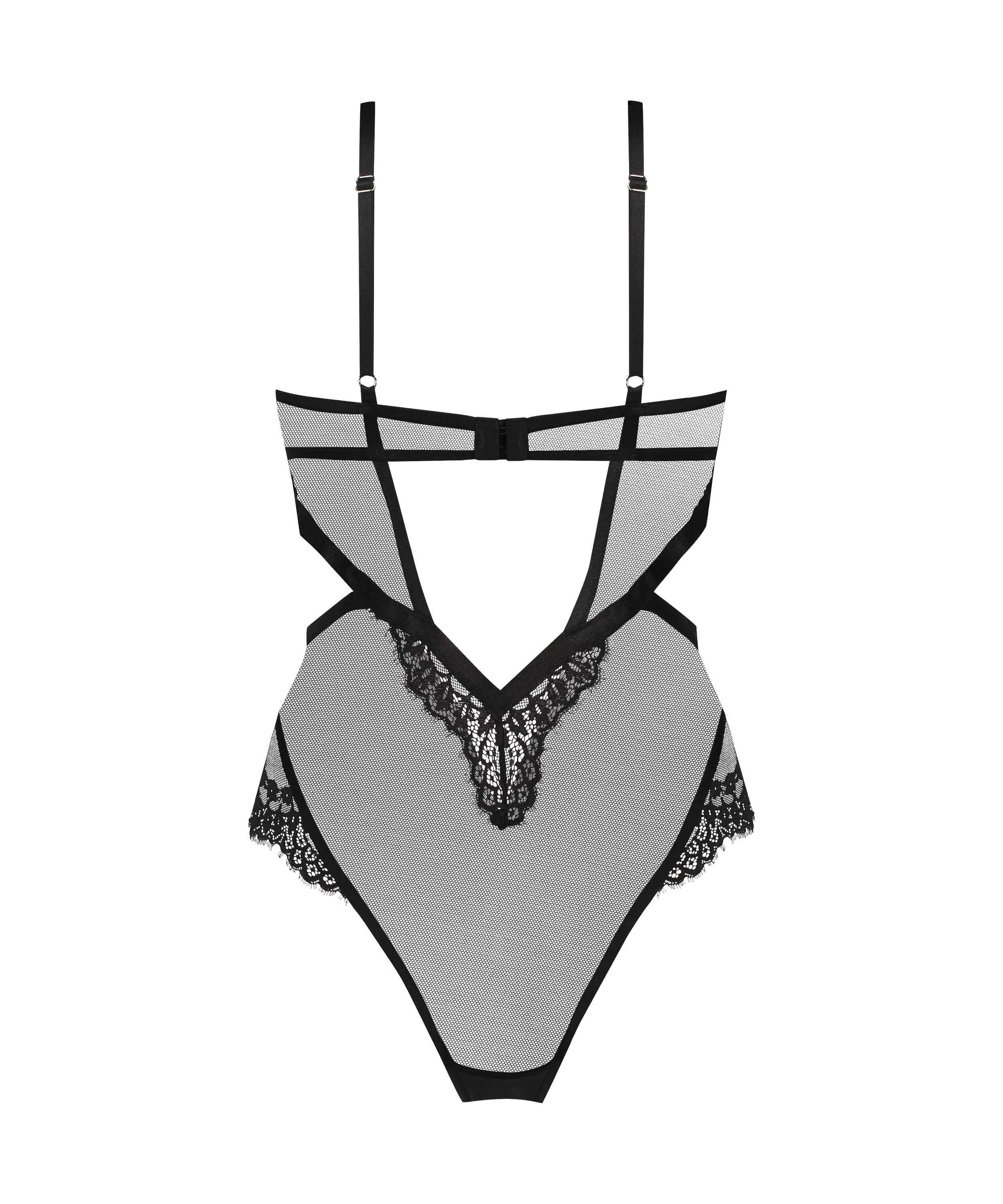 Daisy body, Svart, main