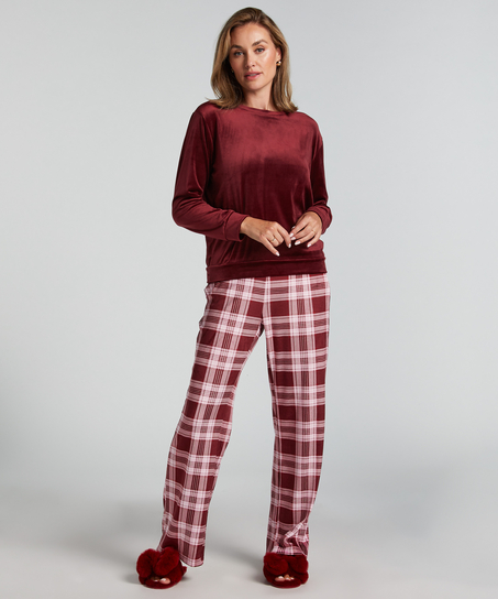 Pyjamasset Velours, Lila