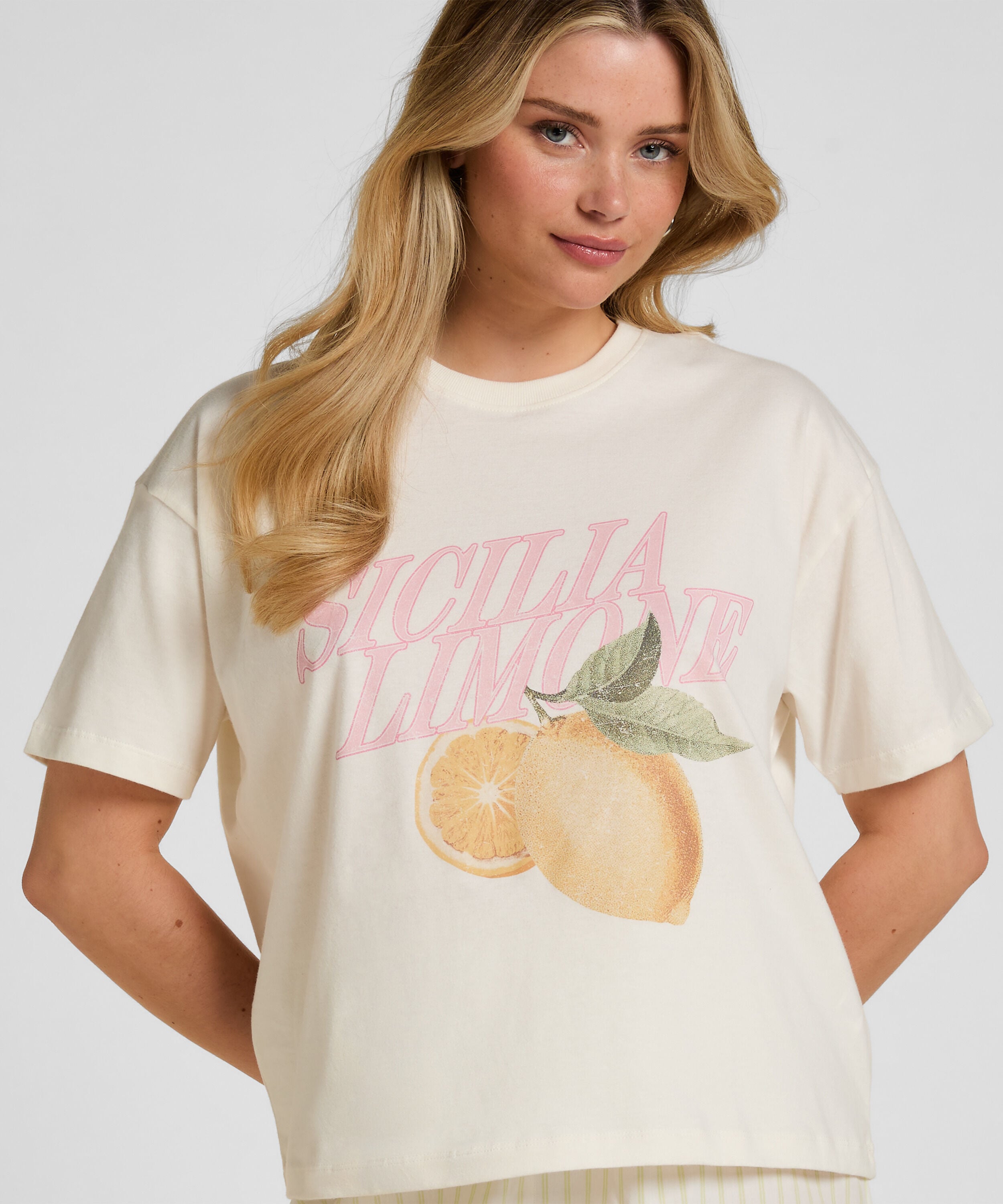 T-shirt med Tryck