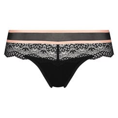 Bettie boxerstringtrosa, Svart