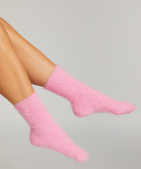 Fluffiga strumpor, Rosa