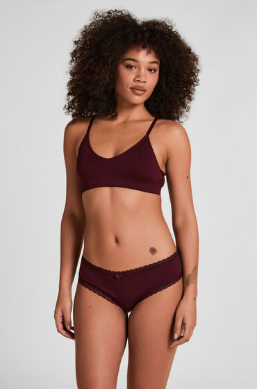 Hunkemöller Georgia Cotton Brazilian Lila