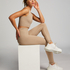 HKMX Sömlös sportlegging hög midja, Beige