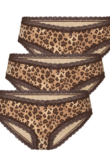 Hunkemöller Multipack Bomulls-Braziliantrosor dam – bild 3