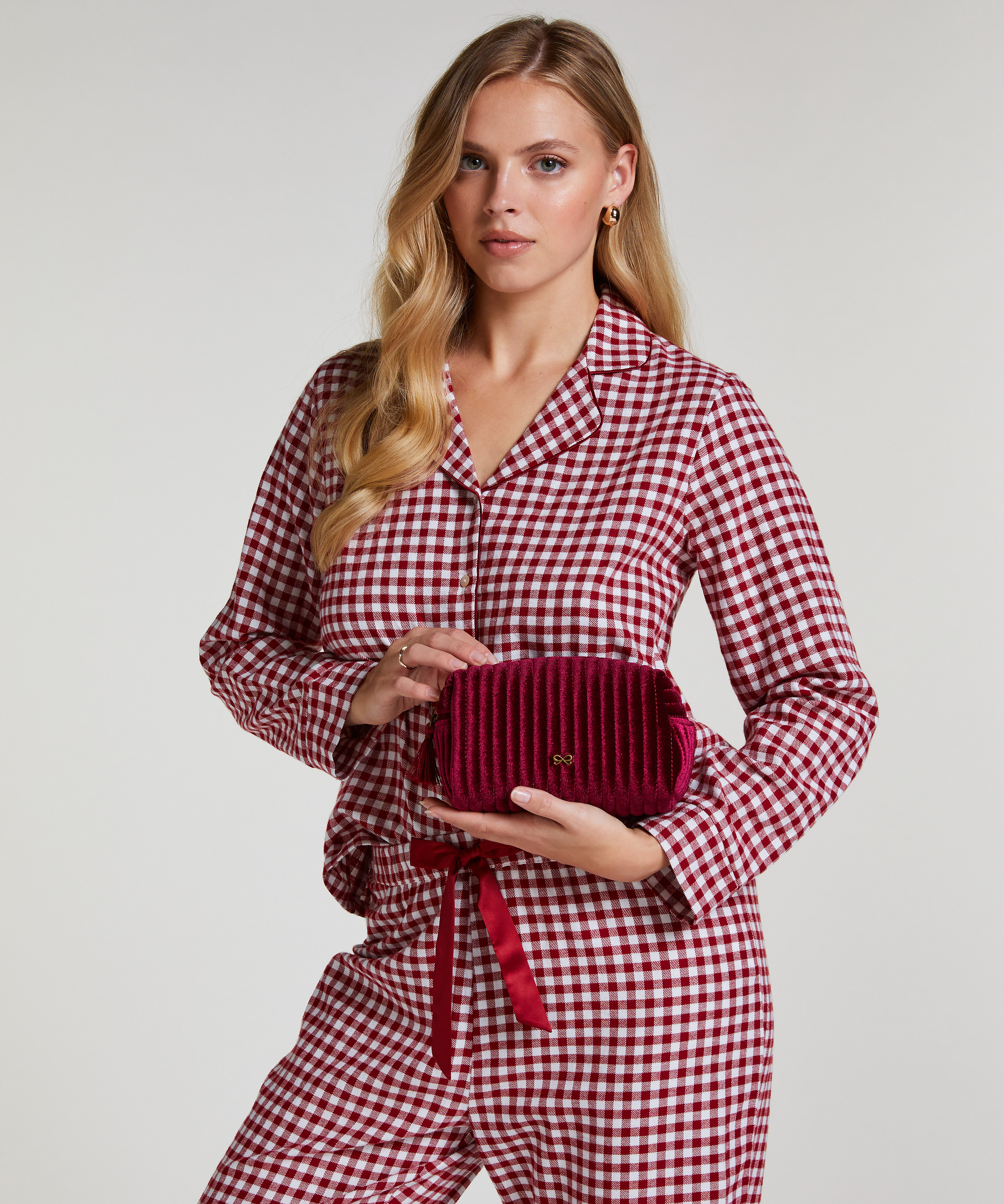 Sminkväska, Röd, main