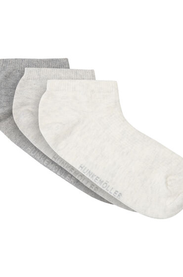 Hunkemöller 3-Pack Bomulls Sneakersockor strumpor dam – bild 3