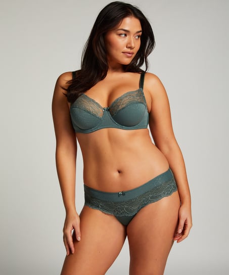 Boxerstringtrosa Sophie, Grön