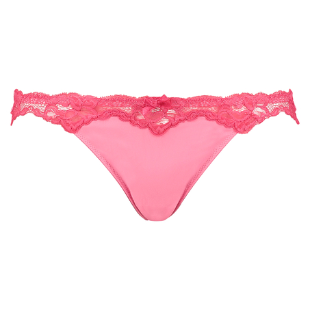 Stringtrosa Secret lace, Rosa