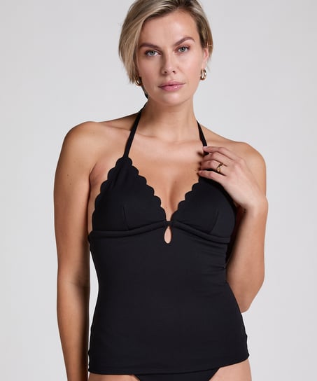 Formande tankini, Svart