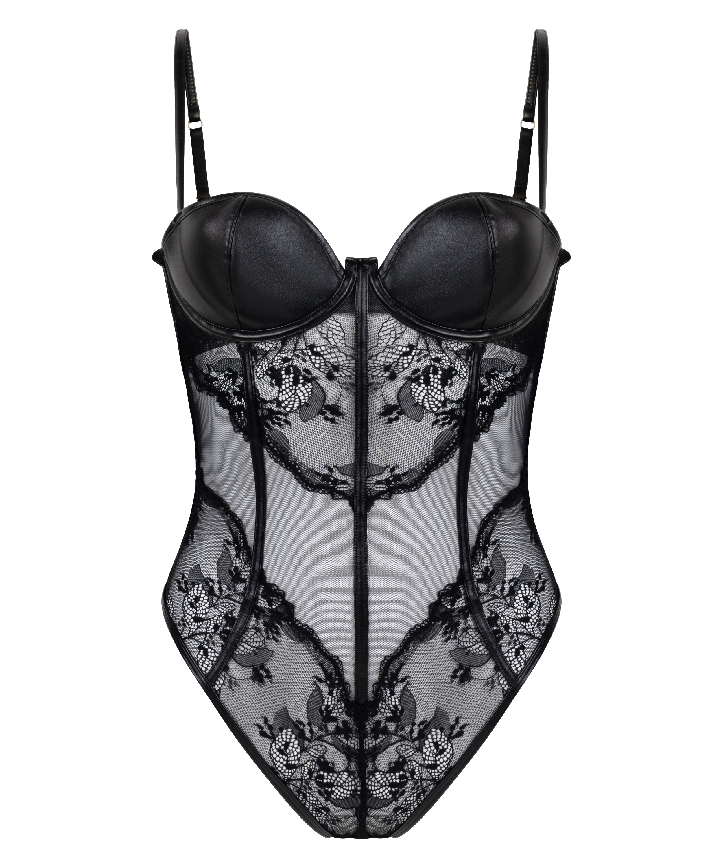 Nadia body, Svart, main