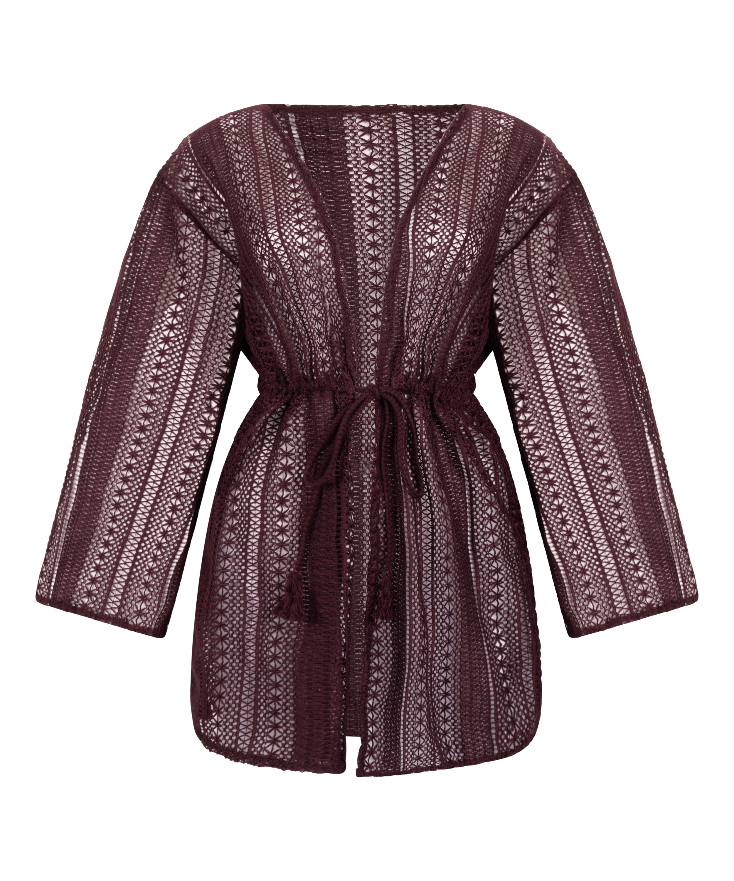 Beach Crochet Kaftan, Lila, main