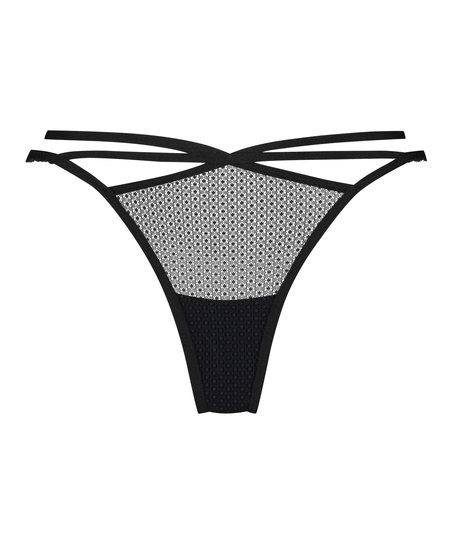 Mini Brazilian-trosa Joy, Svart