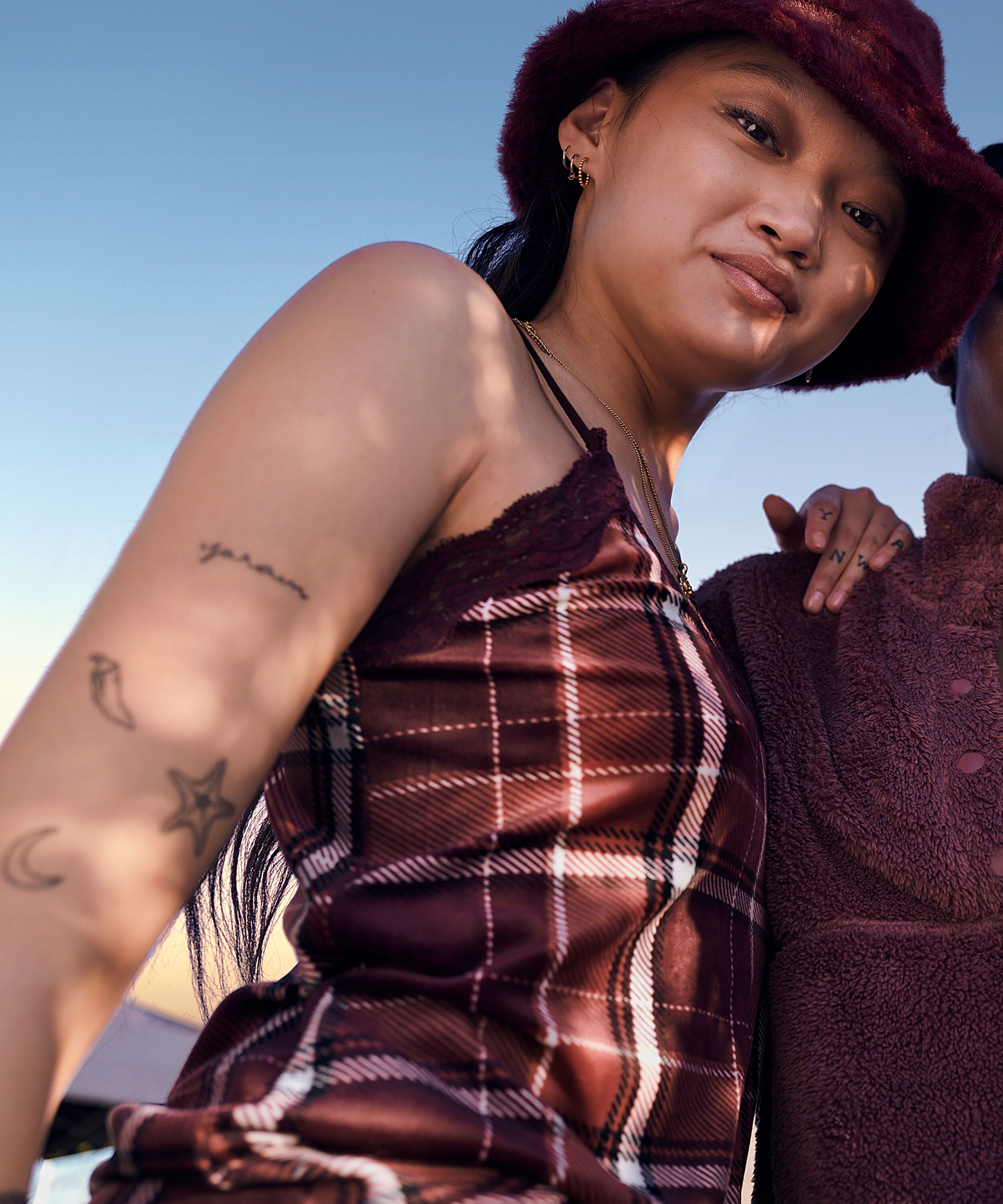 Linne av velour, Lila