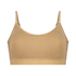 ﻿Bralette med remmar, Beige