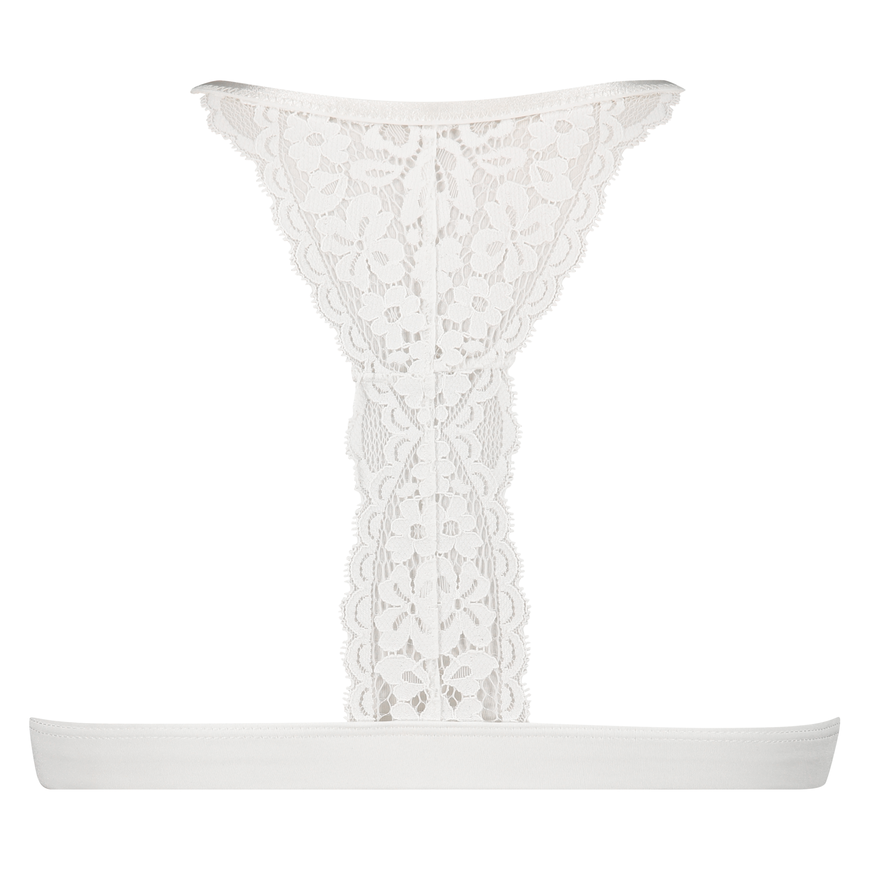 Formpressad triangelbralette Marina, Vit, main