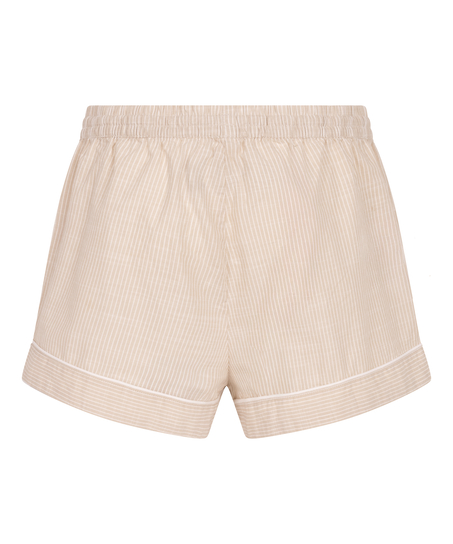 Bomullsshorts, Beige