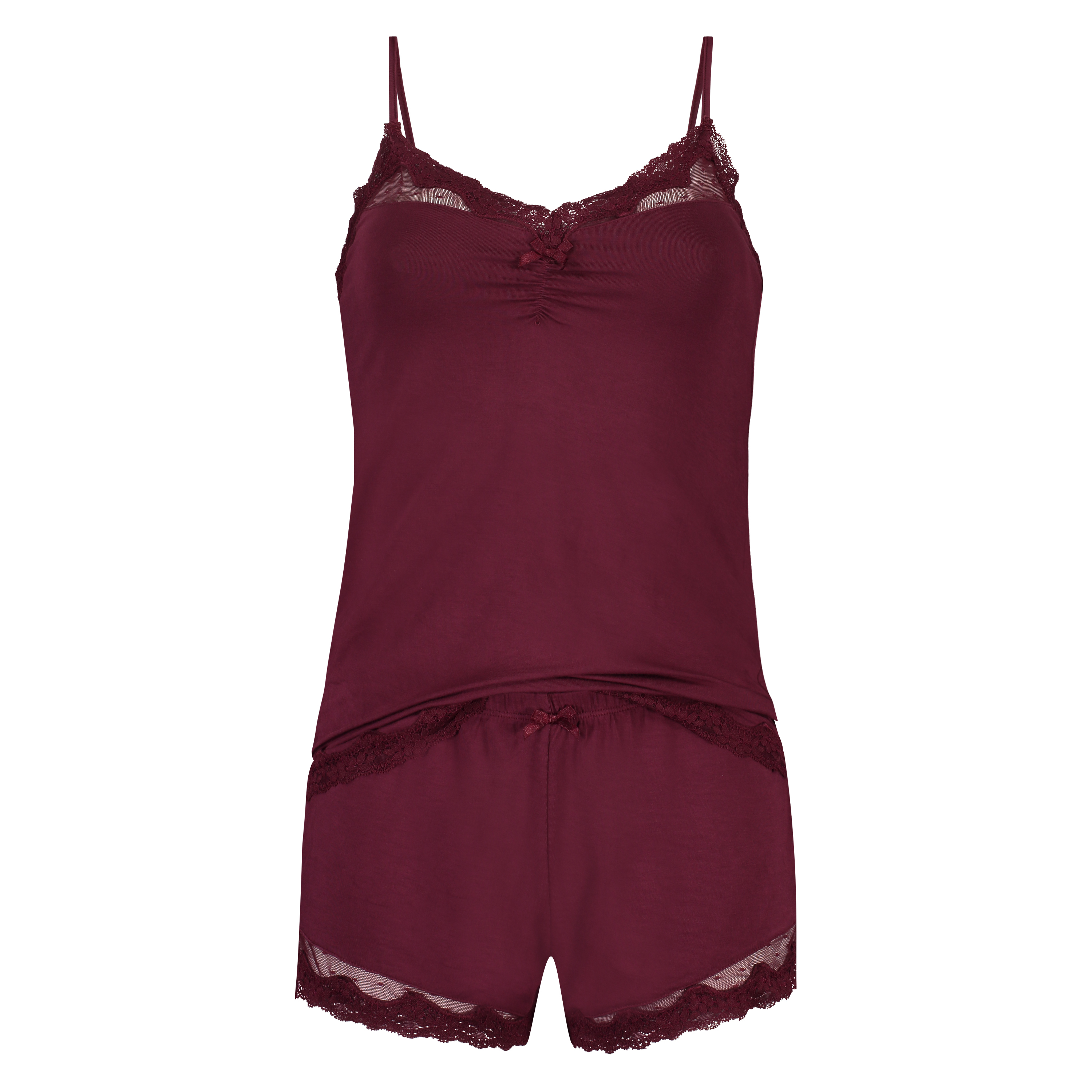 Pyjamasset, röd, main