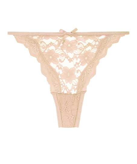 Stringtrosa Mini, Beige