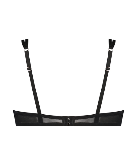 Icke-formpressad bygel-bh Amelie, Svart