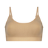 ﻿Bralette med remmar, Beige