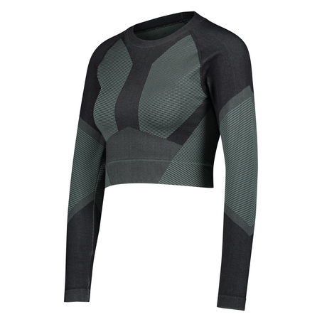 HKMX The Motion Crop Top, Gr&ouml;n