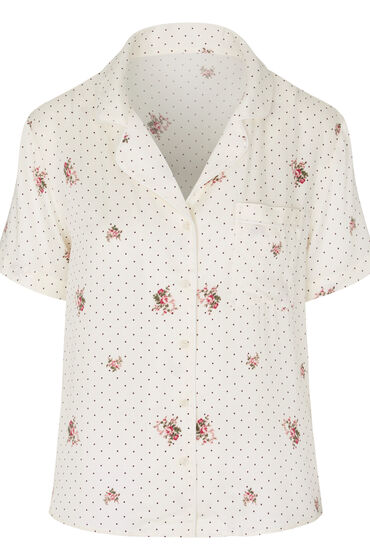 Hunkemöller Pyjamasjacka Satin dam – bild 3