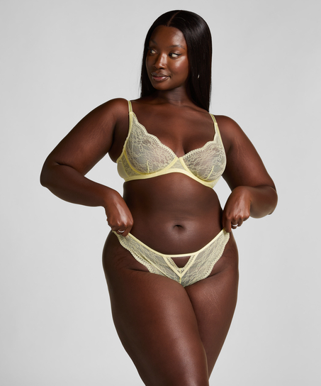 Icke formpressad bygel-bh Isabelle, Gul