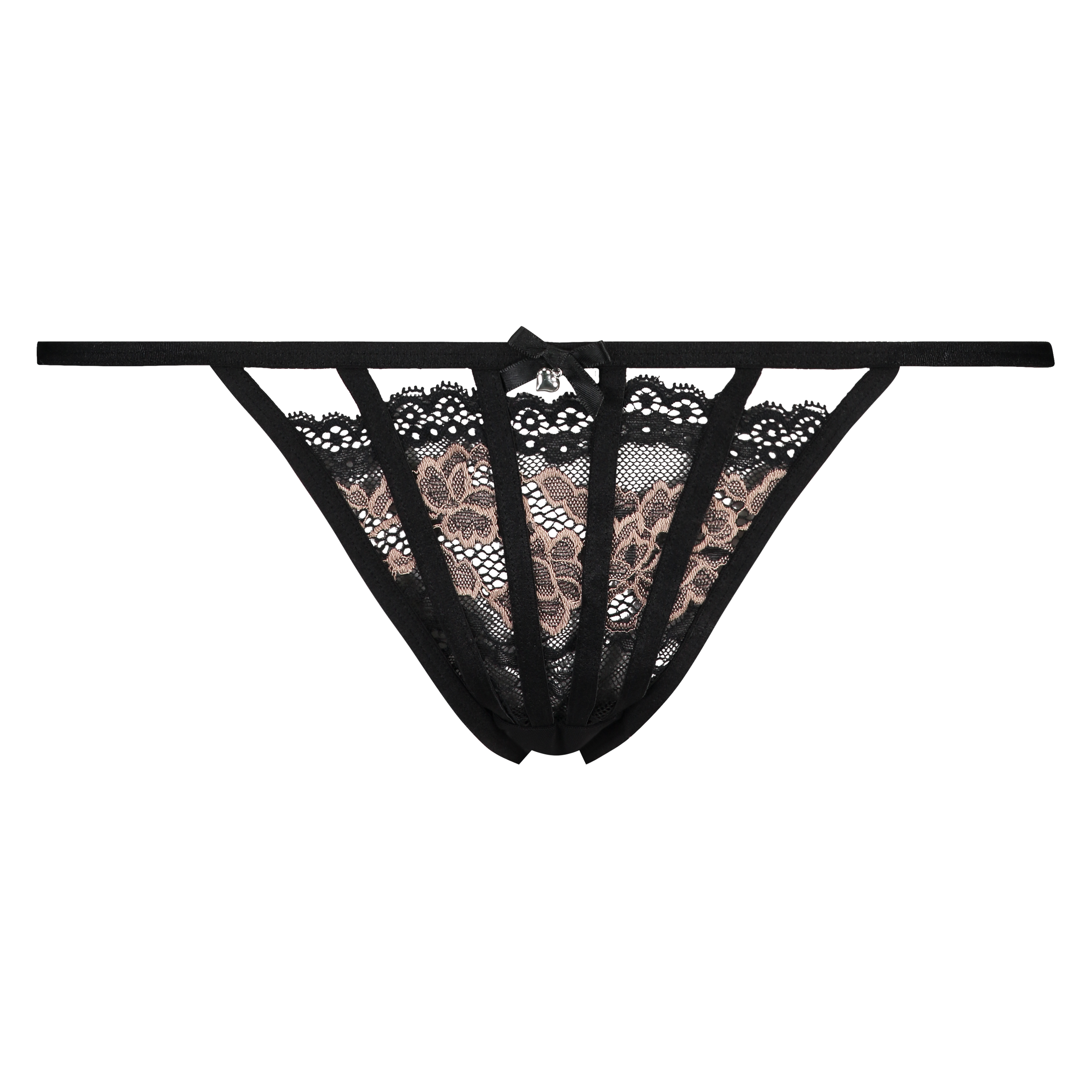 Nala tanga-stringtrosa, Svart, main