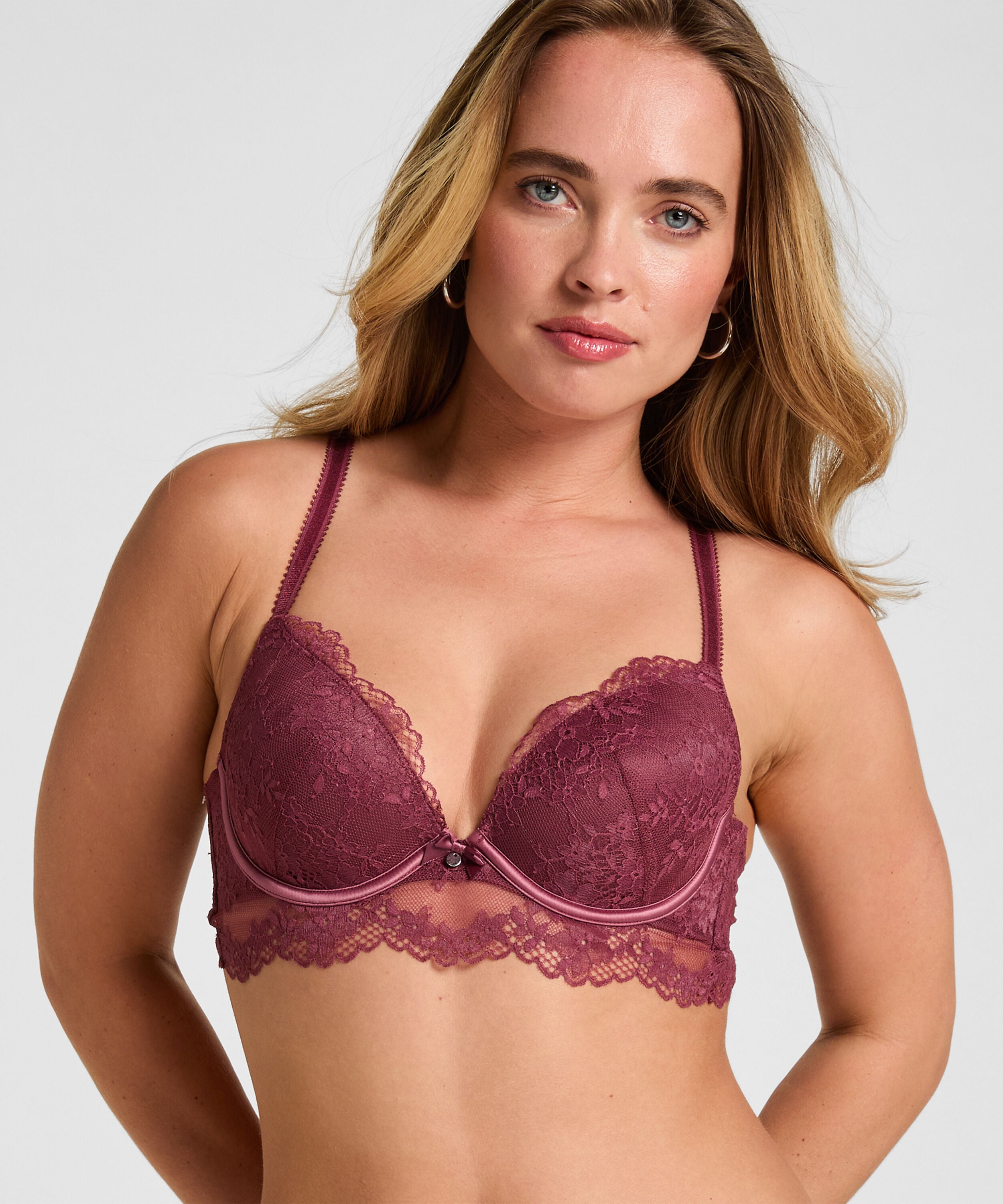 Förformad Longline BH med bygel Naomi