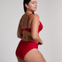 Luna Rio midjehög bikiniunderdel, röd