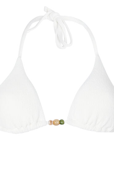 Hunkemöller Triangel Bikinitop Crinkle bikiniöverdelar dam – bild 3