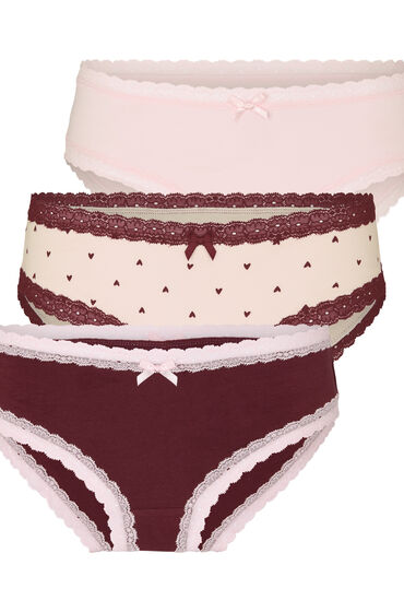 Hunkemöller Multipack Bomulls-Braziliantrosor dam – bild 3