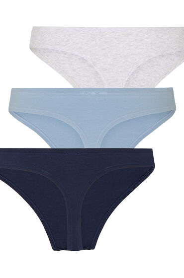 Hunkemöller Multipack Bomullsstrings trosor dam – bild 2