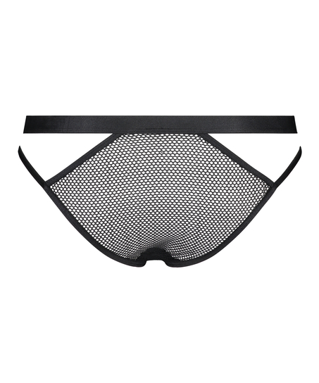 Sadie brazilian-trosa med öppen gren, Svart