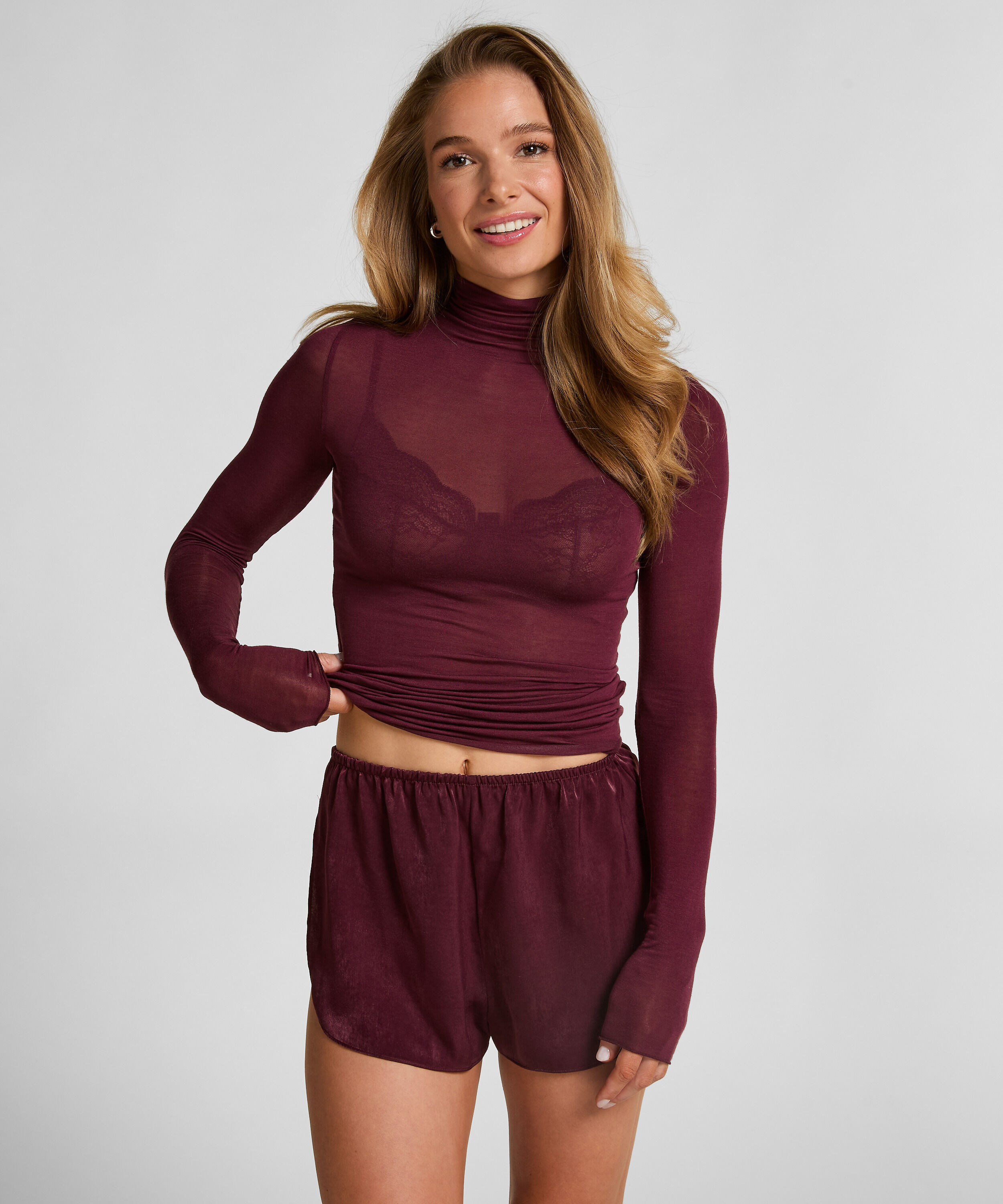 Kort Satin Minimal, Lila