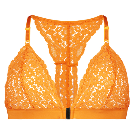 Vadderad triangel-bralette Rose, Orange