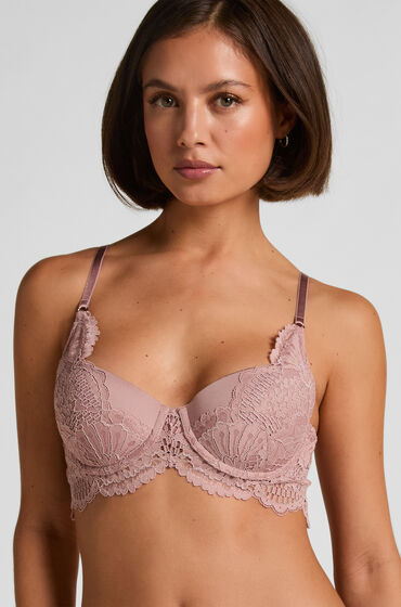 Hunkemöller Essie formpressad longline-bygel-bh Lila