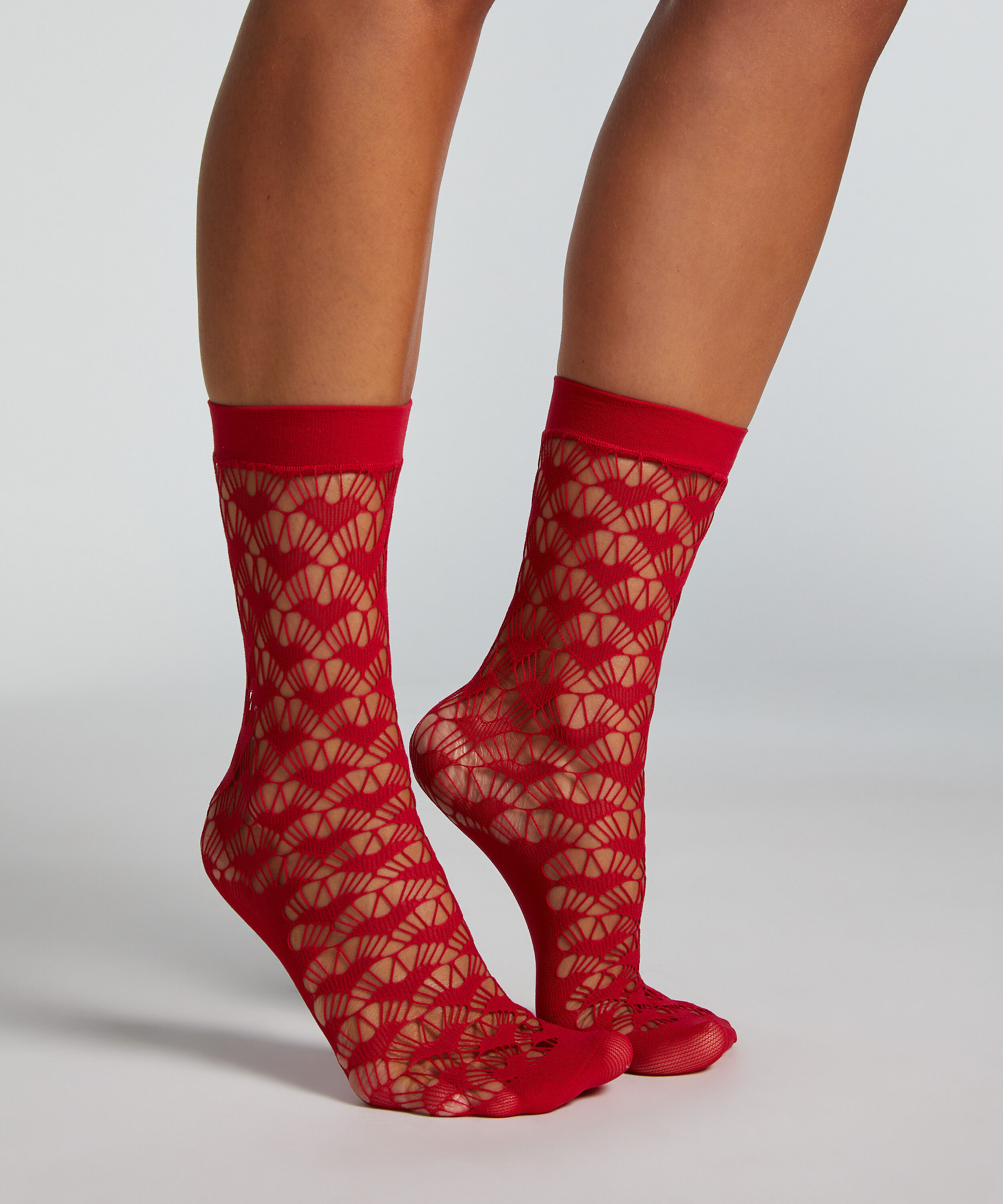 1 par strumpor, Röd