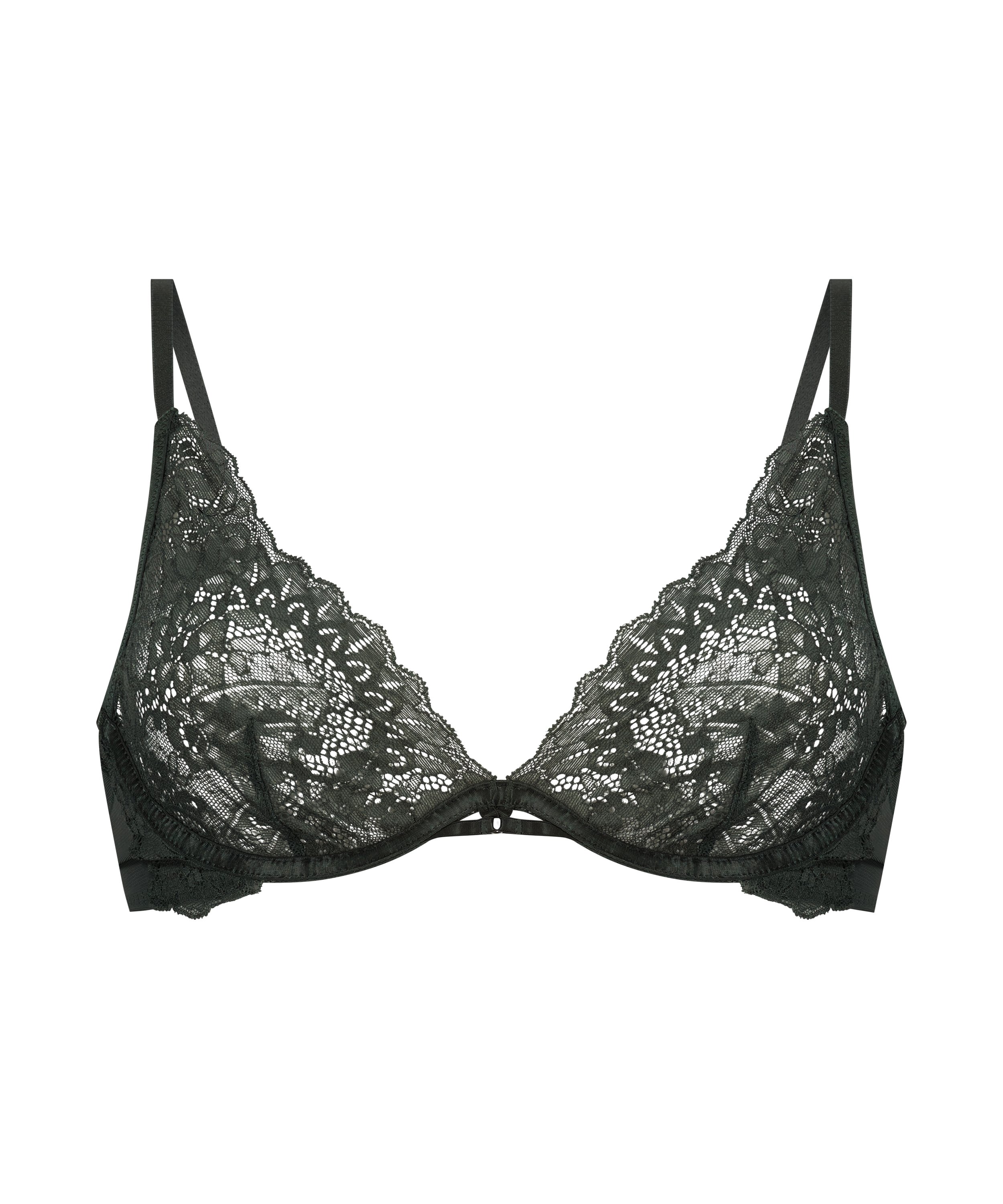 Icke-formpressad bygel-bh Josefina, Gr&ouml;n, main