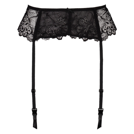 Strumpebandshållare, Svart