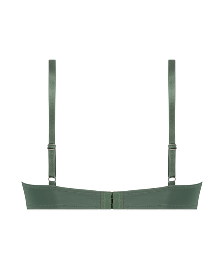 Formpressad bygel-bh Plunge, Grön