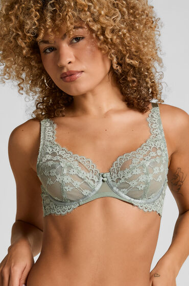Hunkemöller Icke formpressad bygel-bh Daisy Grön — produktbild