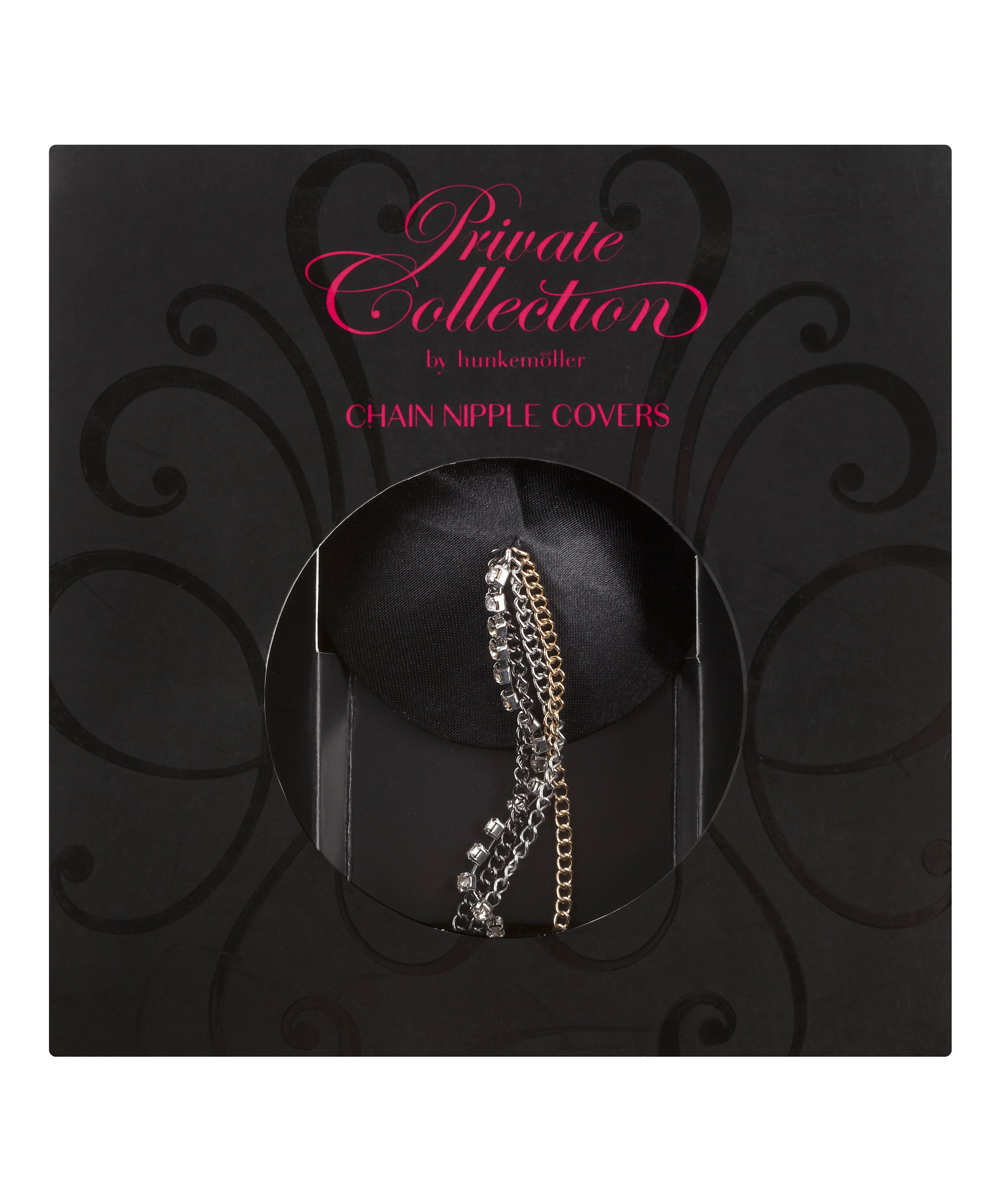 Nipple covers chain Private, Svart, main