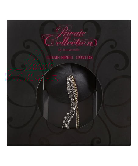 Nipple covers chain Private, Svart