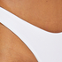 Lola bikini-underdel med h&ouml;ga ben., Vit