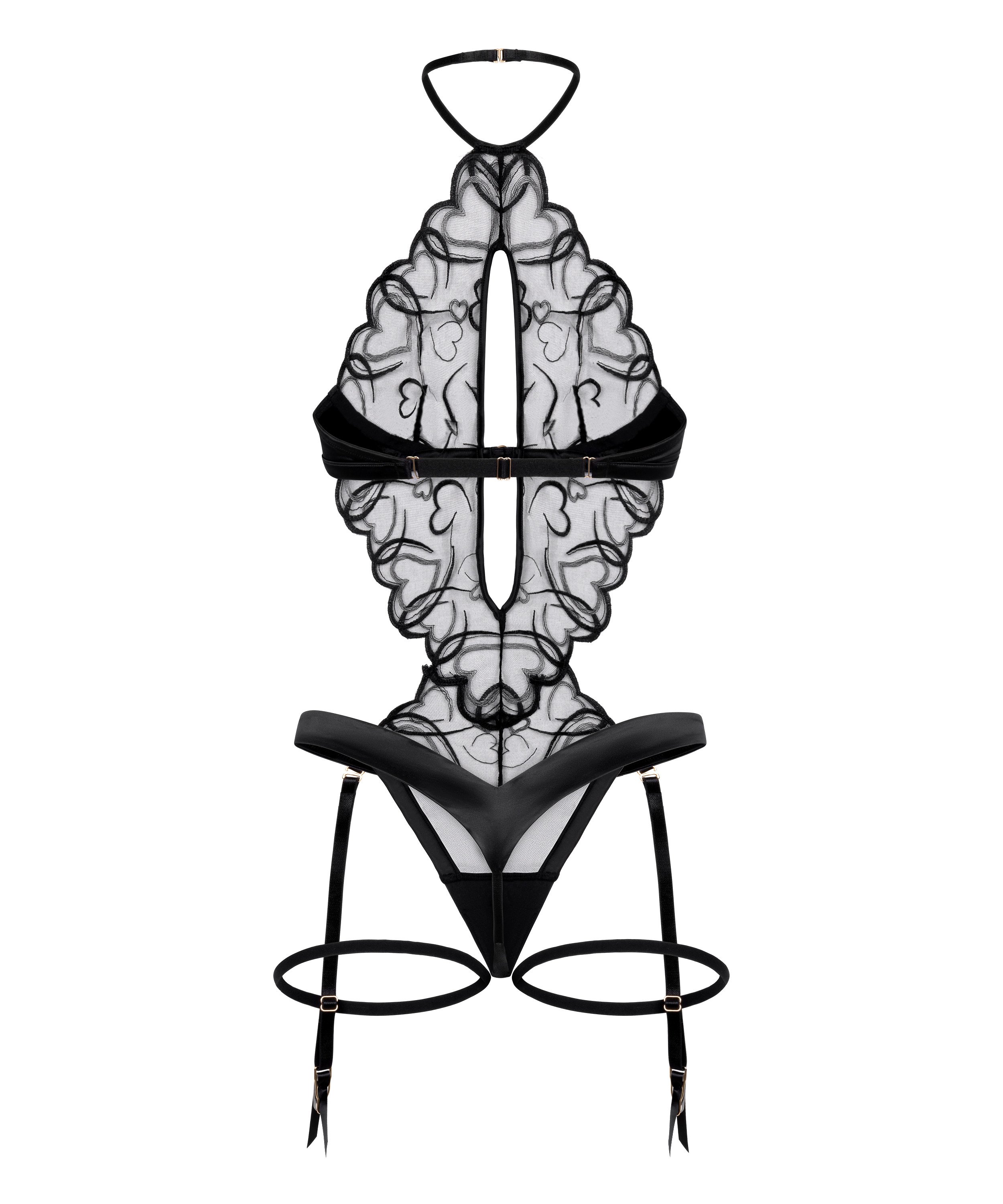 Olivia body, Svart, main