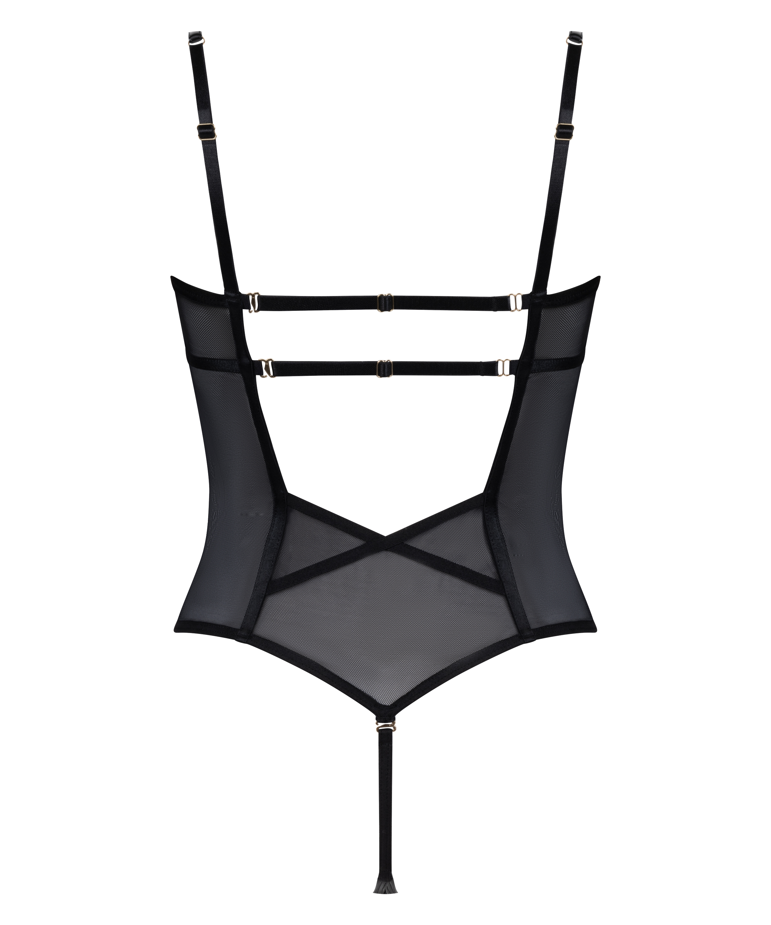 Nadia body, Svart, main