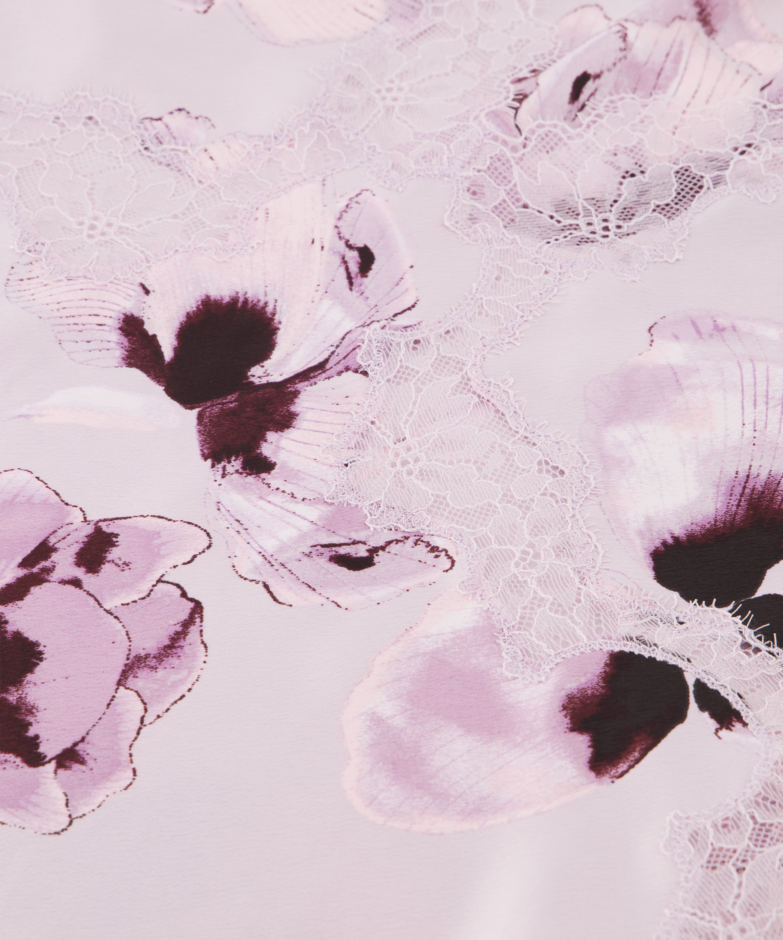 Camisole-topp i Satin, Lila, main