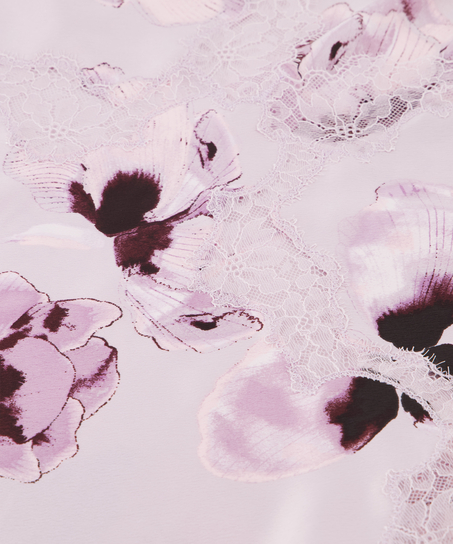 Camisole-topp i Satin, Lila